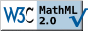 Icona di conformità allo standard MathML