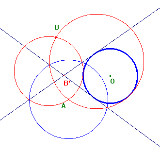 cerchi per due punti e tangenti ad un cerchio