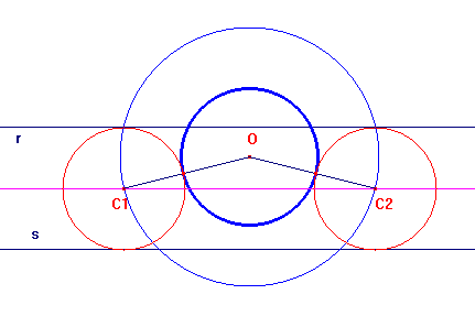 cerchi tangenti a due rette e ad un cerchio