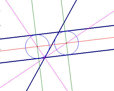 cerchi tangenti a tre rette