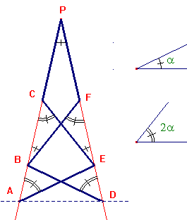 eptagono con gli stuzzicadenti